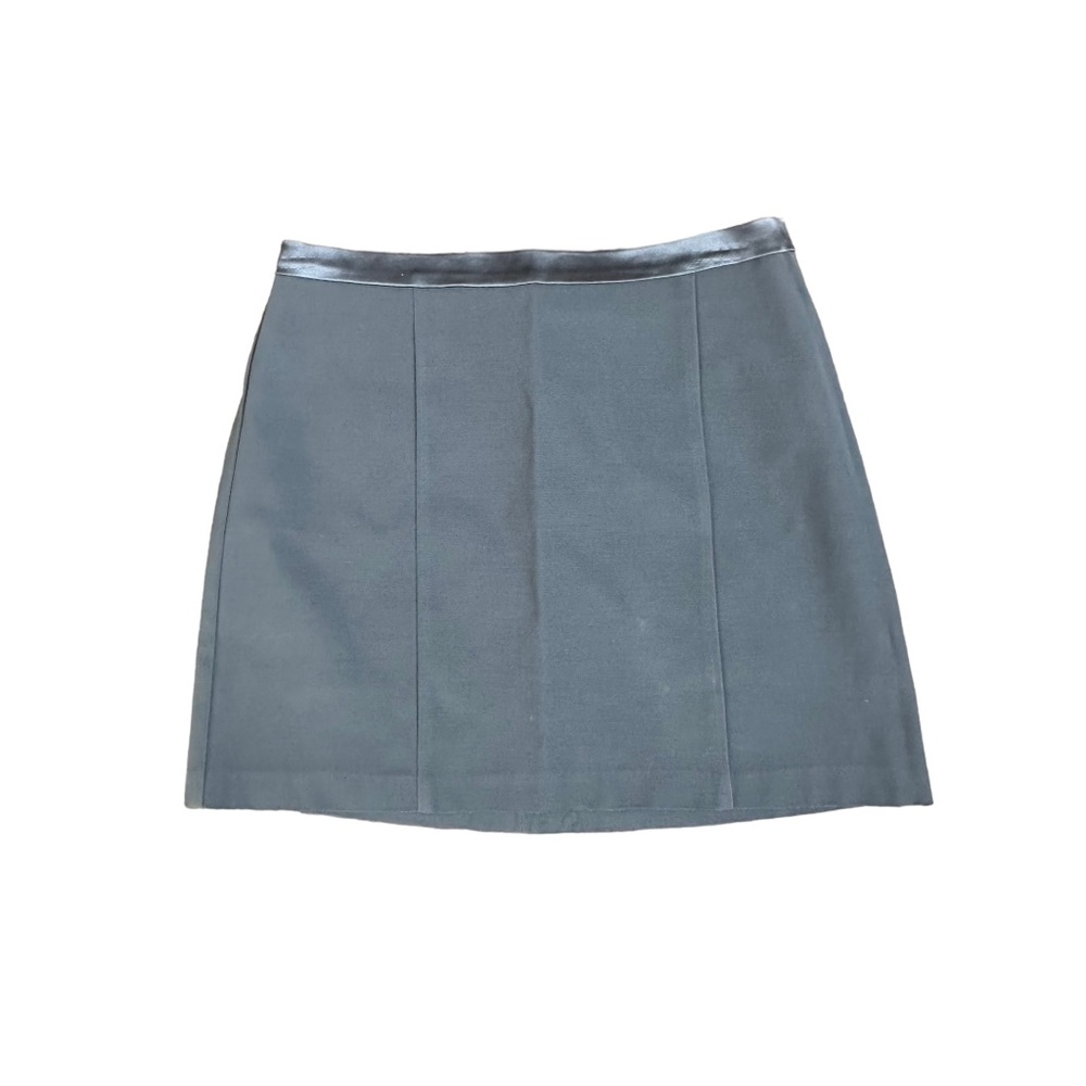 Vintage Cache Size P Gray Mini Skirt